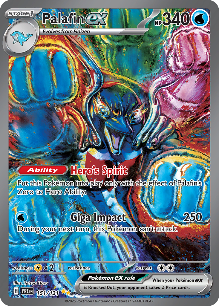Palafin ex 151/131 Prismatic Evolutions