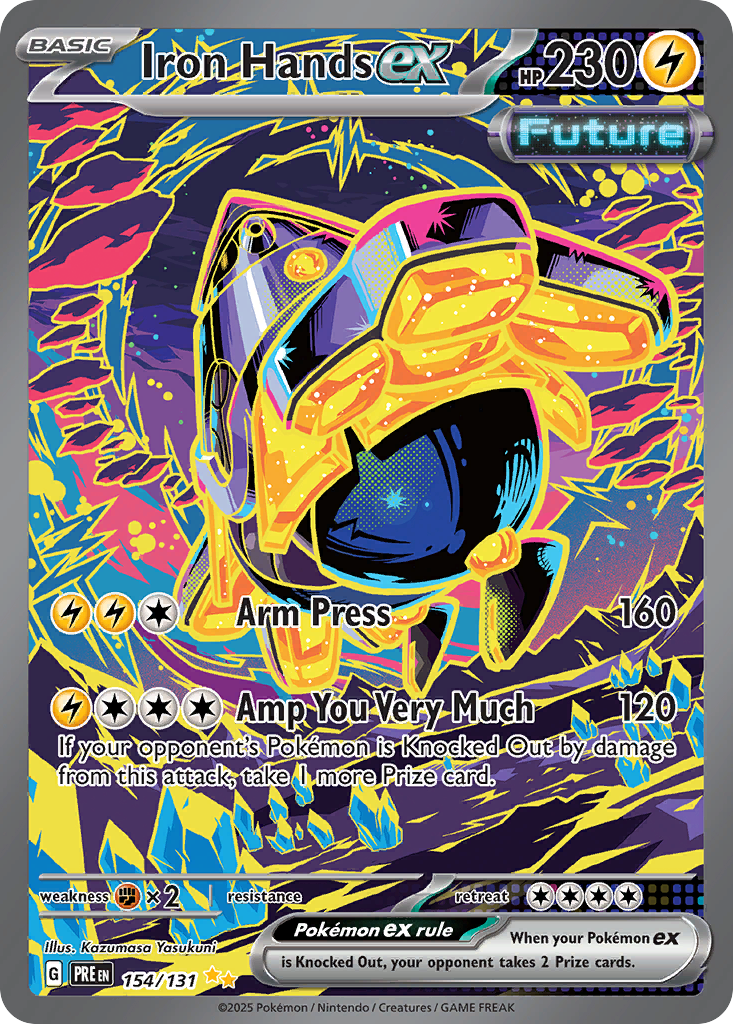 Iron Hands ex 154/131 Prismatic Evolutions