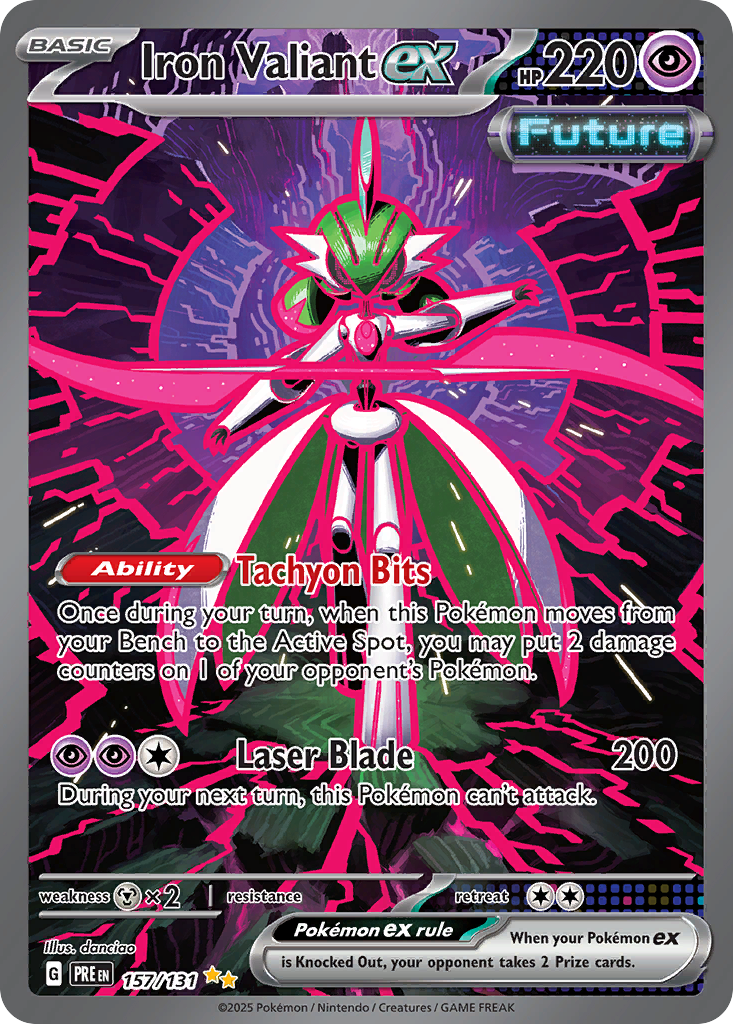 Iron Valiant ex 157/131 Prismatic Evolutions