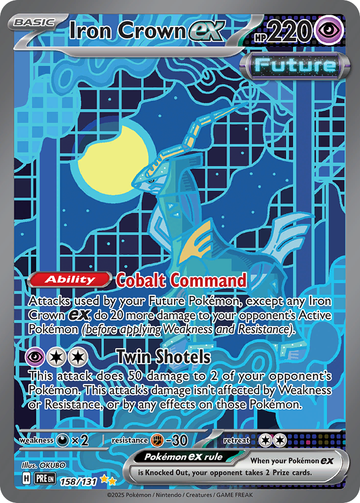 Iron Crown ex 158/131 Prismatic Evolutions