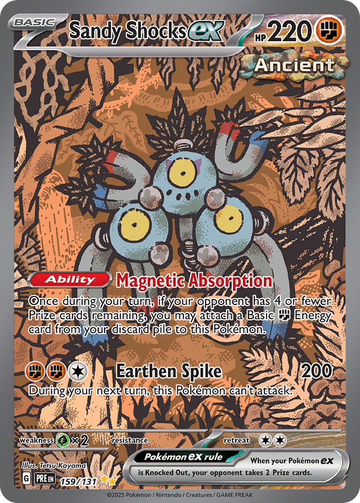 Sandy Shocks ex 159/131 Prismatic Evolutions