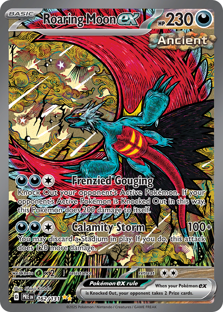 Roaring Moon ex 162/131 Prismatic Evolutions