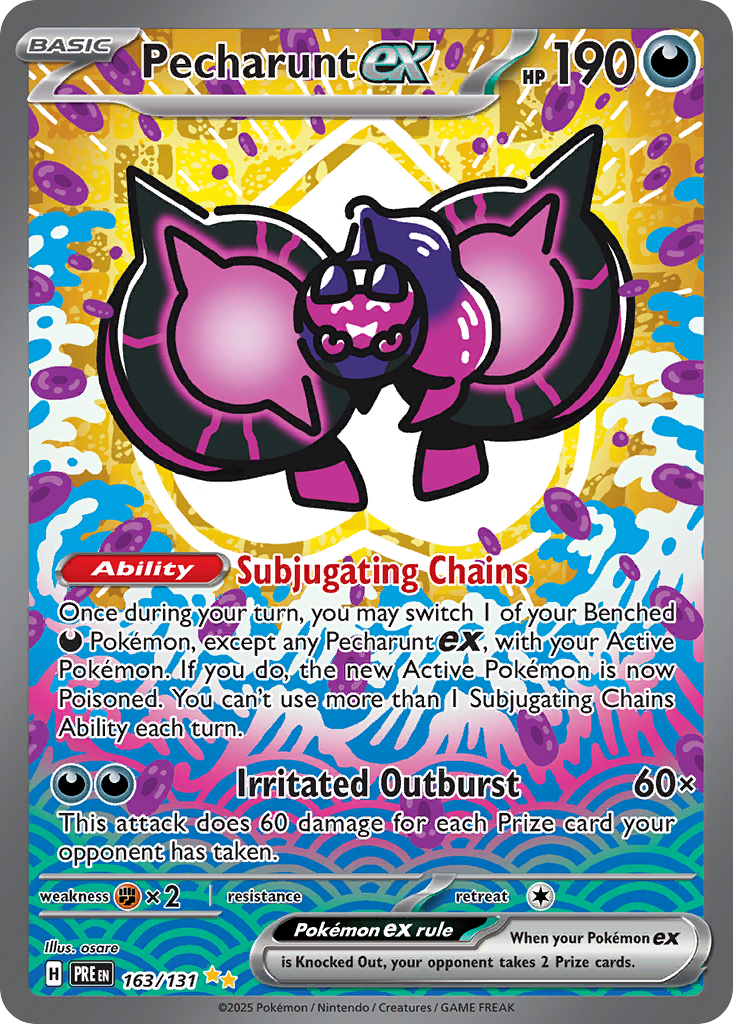 Pecharunt ex 163/131 Prismatic Evolutions