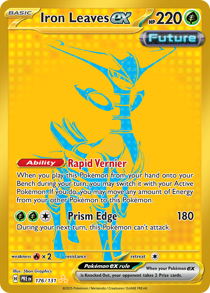 Iron Leaves ex 176/131 Prismatic Evolutions