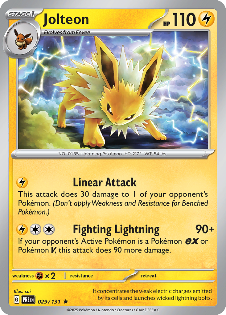 Jolteon 029/131 Prismatic Evolutions