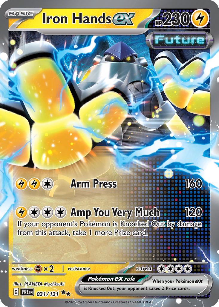 Iron Hands ex 031/131 Prismatic Evolutions