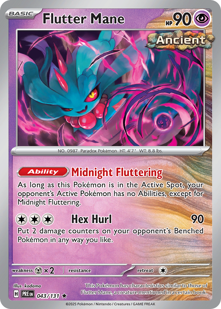 Flutter Mane 043/131 Prismatic Evolutions