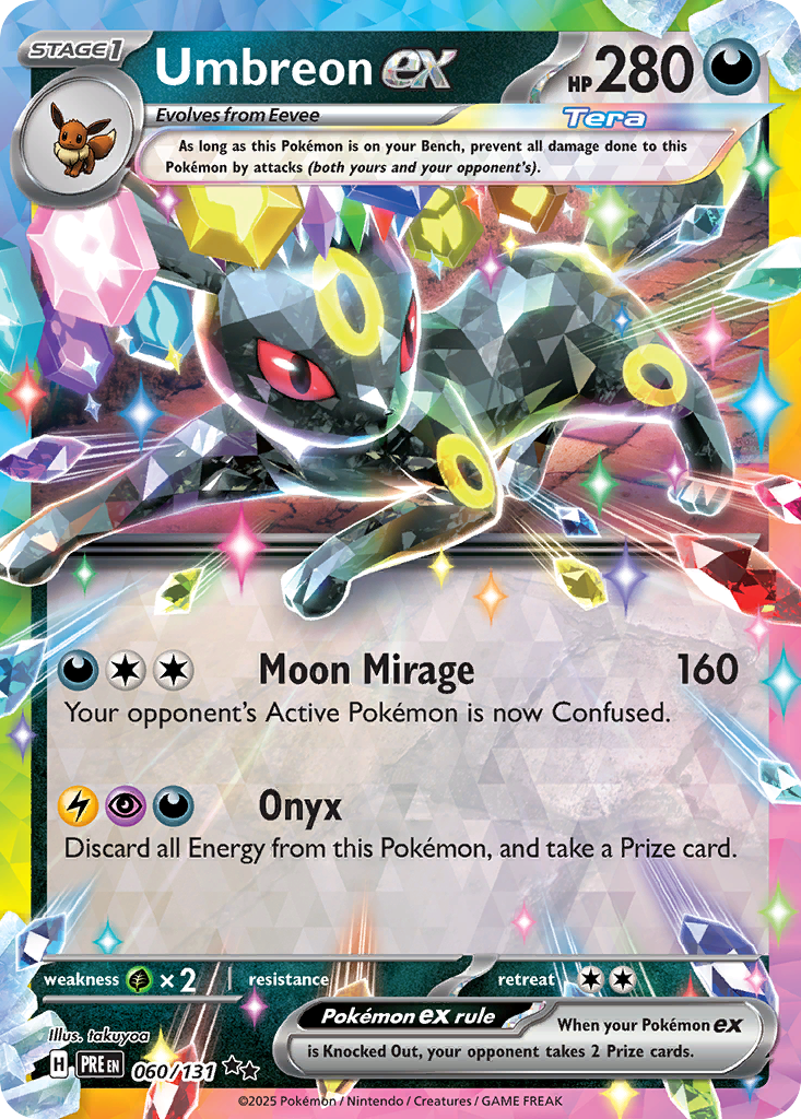 Umbreon ex 060/131 Prismatic Evolutions