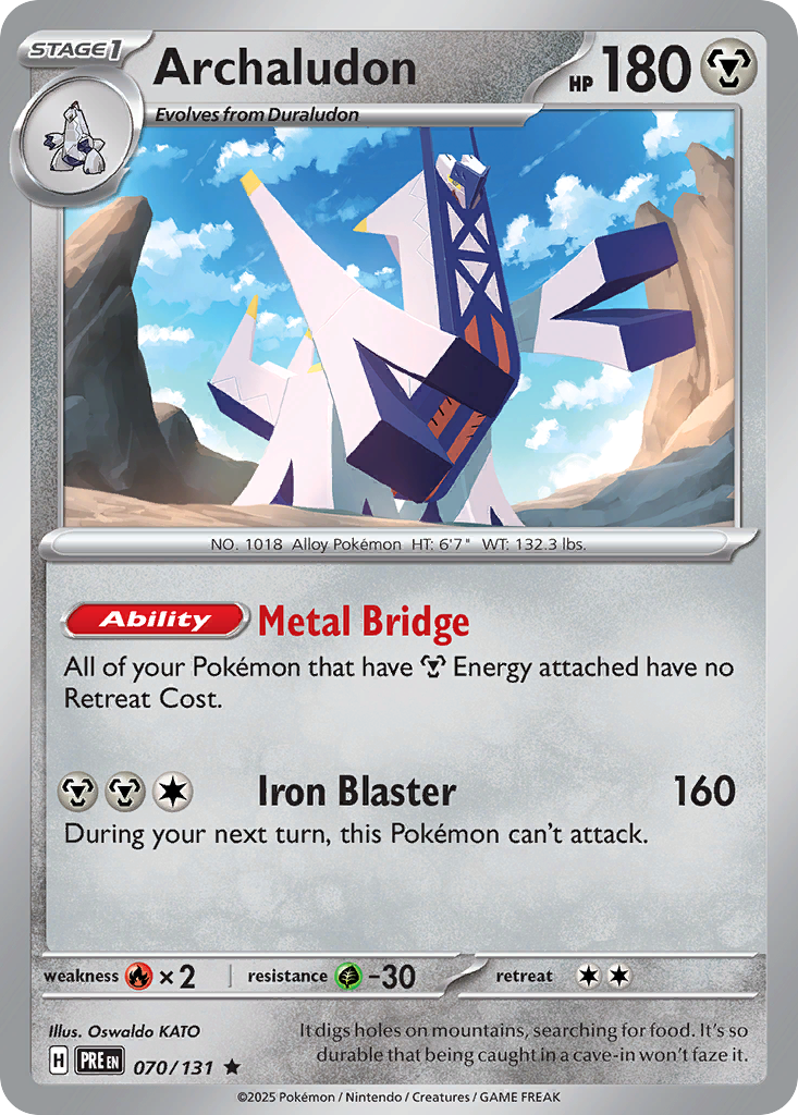 Archaludon 070/131 Prismatic Evolutions