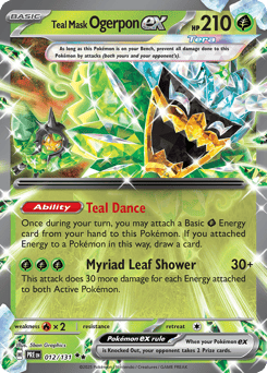 Teal Mask Ogerpon ex 012/131 Prismatic Evolutions