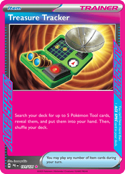 Treasure Tracker 131/131 Prismatic Evolutions