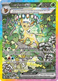 Leafeon ex 144/131 Prismatic Evolutions