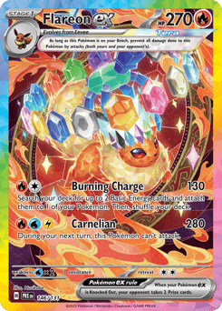 Flareon ex 146/131 Prismatic Evolutions