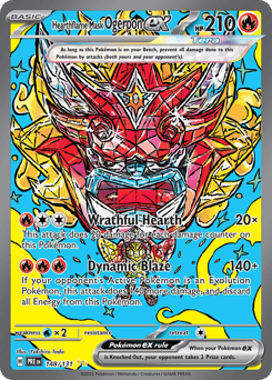 Hearthflame Mask Ogerpon ex 148/131 Prismatic Evolutions