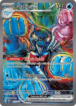 Palafin ex 151/131 Prismatic Evolutions