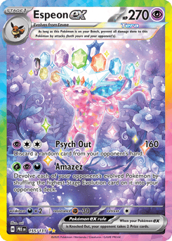 Espeon ex 155/131 Prismatic Evolutions