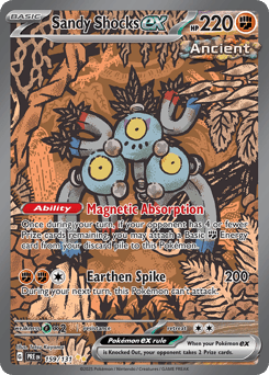 Sandy Shocks ex 159/131 Prismatic Evolutions