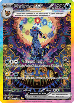 Umbreon ex 161/131 Prismatic Evolutions