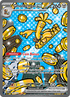 Gholdengo ex 164/131 Prismatic Evolutions