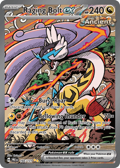 Raging Bolt ex 166/131 Prismatic Evolutions