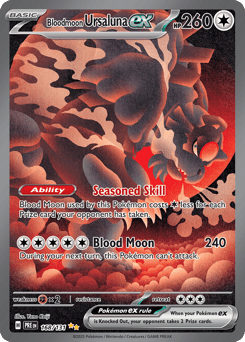 Bloodmoon Ursaluna ex 168/131 Prismatic Evolutions