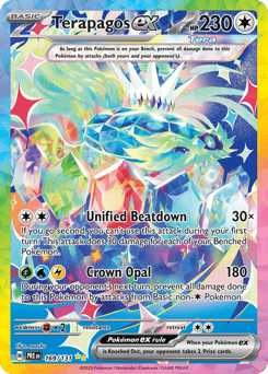 Terapagos ex 169/131 Prismatic Evolutions