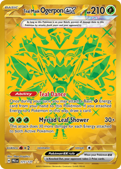 Teal Mask Ogerpon ex 177/131 Prismatic Evolutions