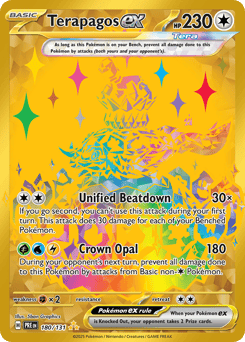Terapagos ex 180/131 Prismatic Evolutions