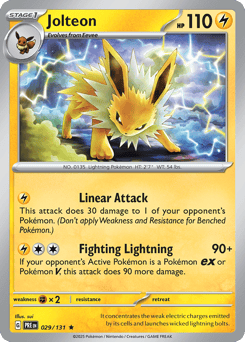 Jolteon 029/131 Prismatic Evolutions
