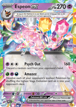 Espeon ex 034/131 Prismatic Evolutions