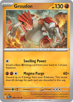 Groudon 049/131 Prismatic Evolutions