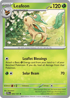 Leafeon 005/131 Prismatic Evolutions