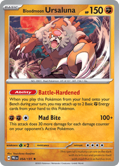 Bloodmoon Ursaluna 054/131 Prismatic Evolutions