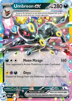 Umbreon ex 060/131 Prismatic Evolutions