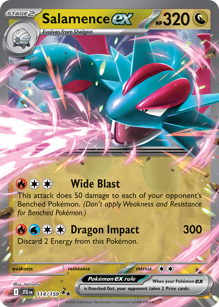 Salamence ex 114/159 Journey Together