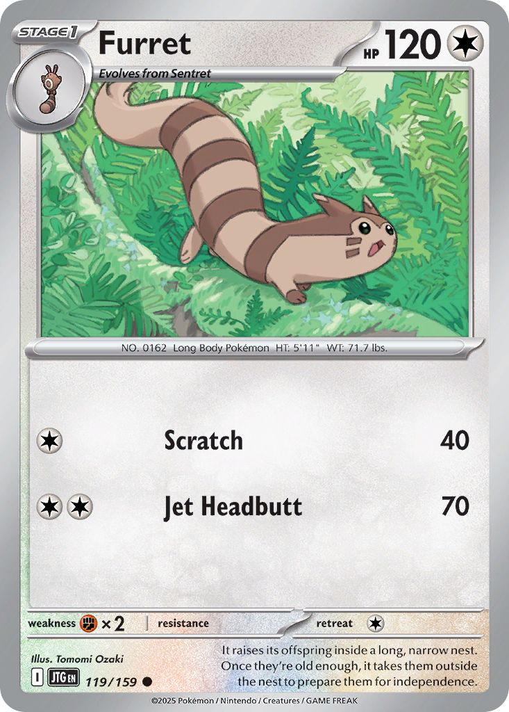 Furret 119/159 Journey Together