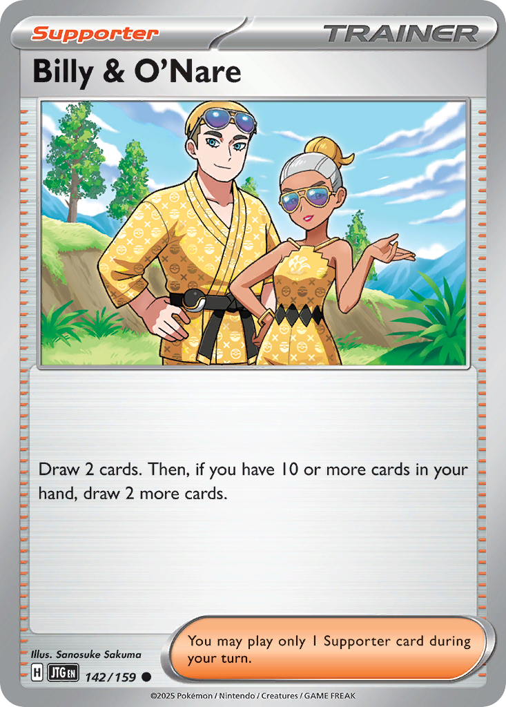 Billy & O'Nare 142/159 Journey Together