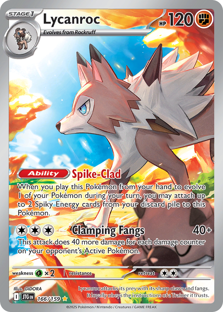 Lycanroc 166/159 Journey Together