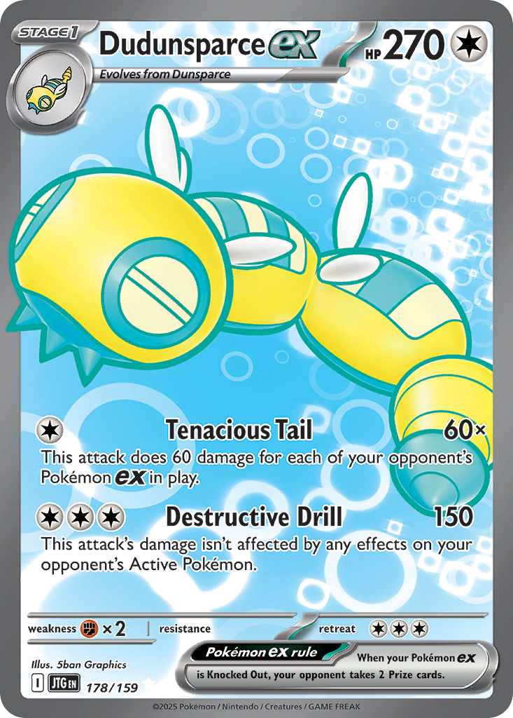 Dudunsparce ex 178/159 Journey Together