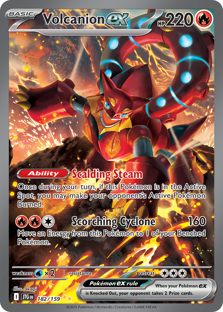Volcanion ex 182/159 Journey Together
