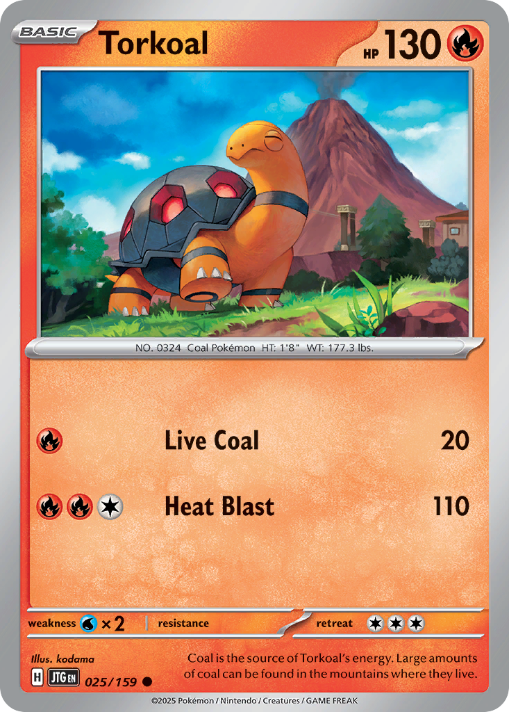 Torkoal 025/159 Journey Together