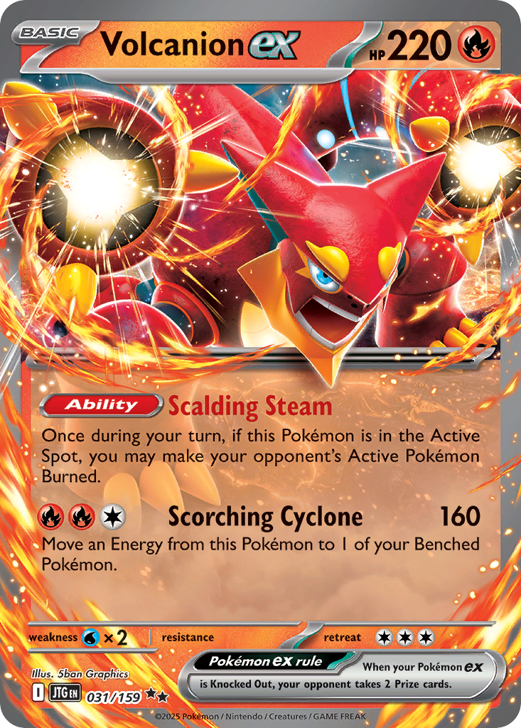Volcanion ex 031/159 Journey Together