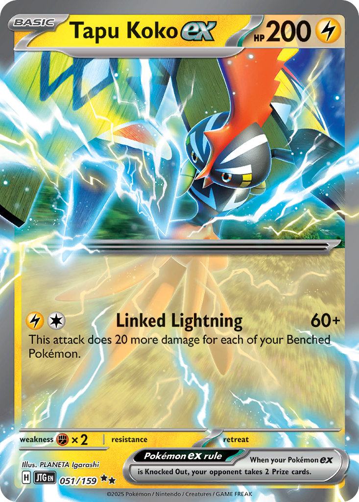 Tapu Koko ex 051/159 Journey Together
