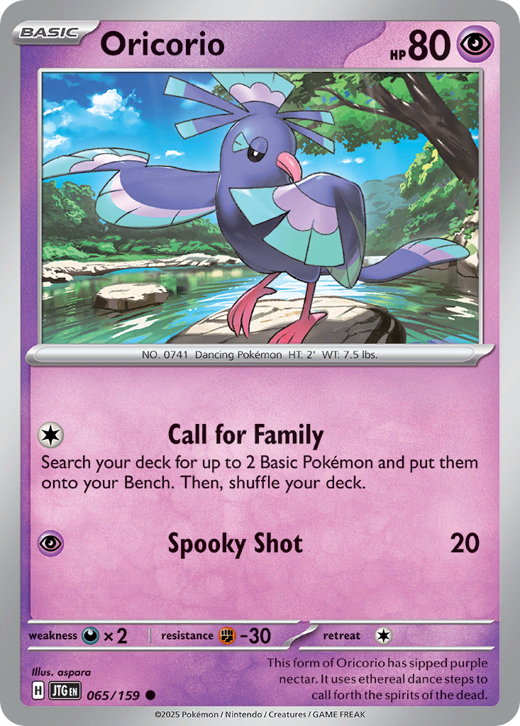 Oricorio 065/159 Journey Together