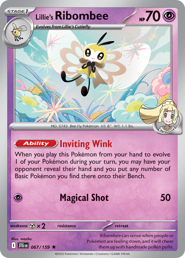 Lillie's Ribombee 067/159 Journey Together