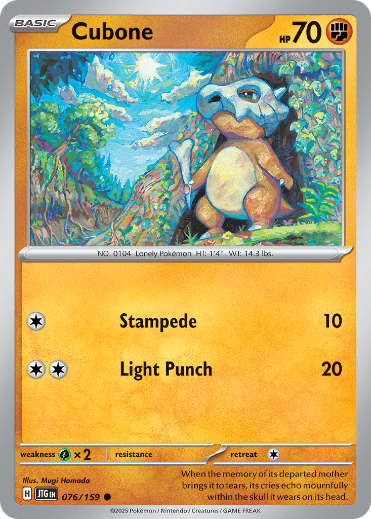 Cubone 076/159 Journey Together