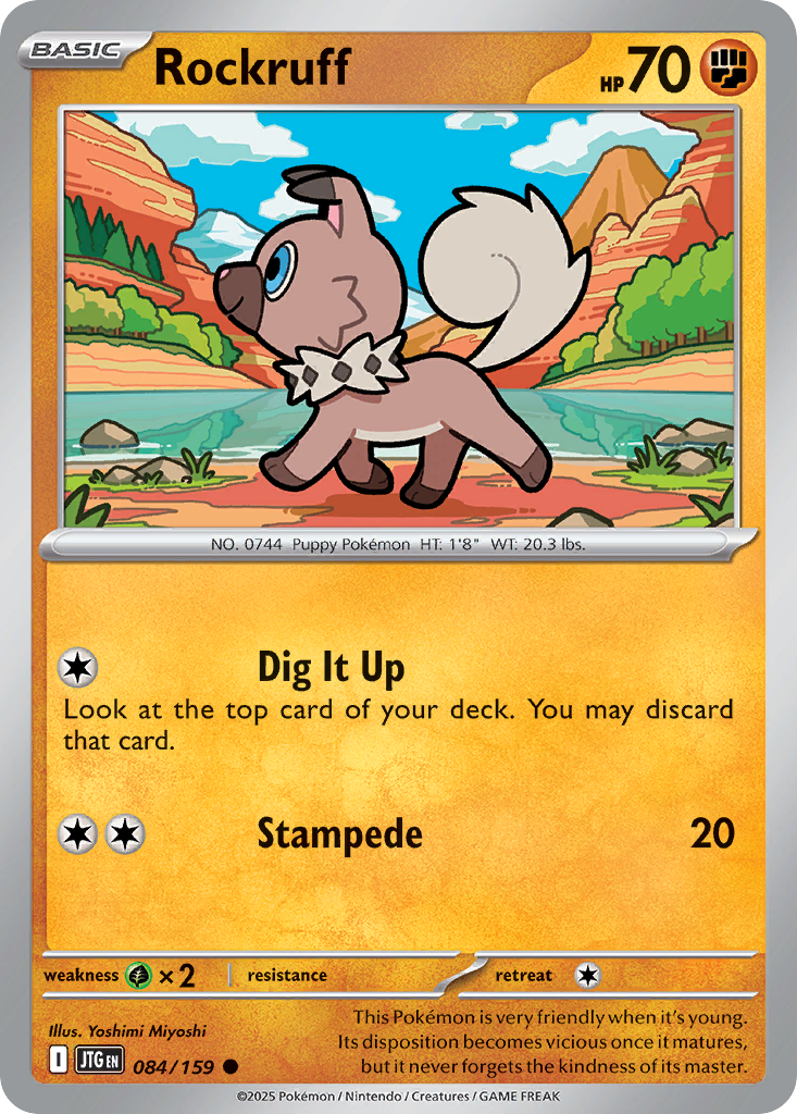 Rockruff 084/159 Journey Together