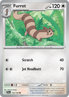 Furret 119/159 Journey Together