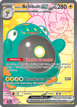 Iono's Bellibolt ex 172/159 Journey Together