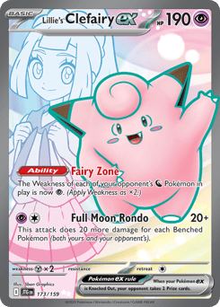 Lillie's Clefairy ex 173/159 Journey Together